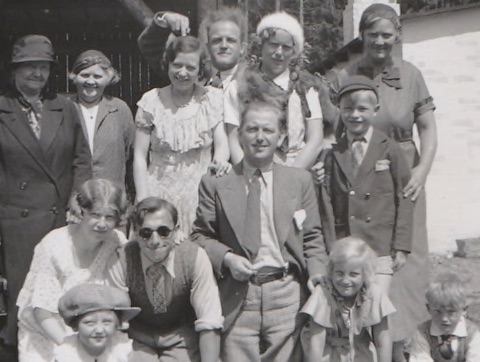 Marie Hansens familie 1935